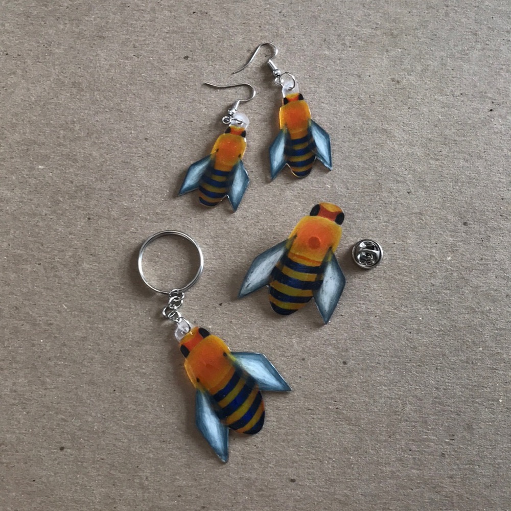 Worker honey bee set